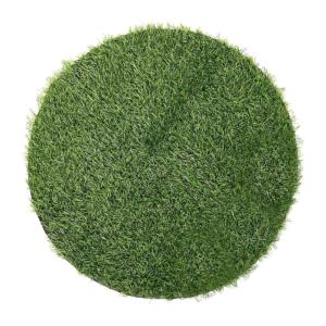 2st Schachtdeckel Dekoration Rasen Esstisch Matten Gefälschte Grasmatte Platzdeckchen Kunstrasen Esstischdekoration Gefälschter Grasteppich Tischset Plastik Green