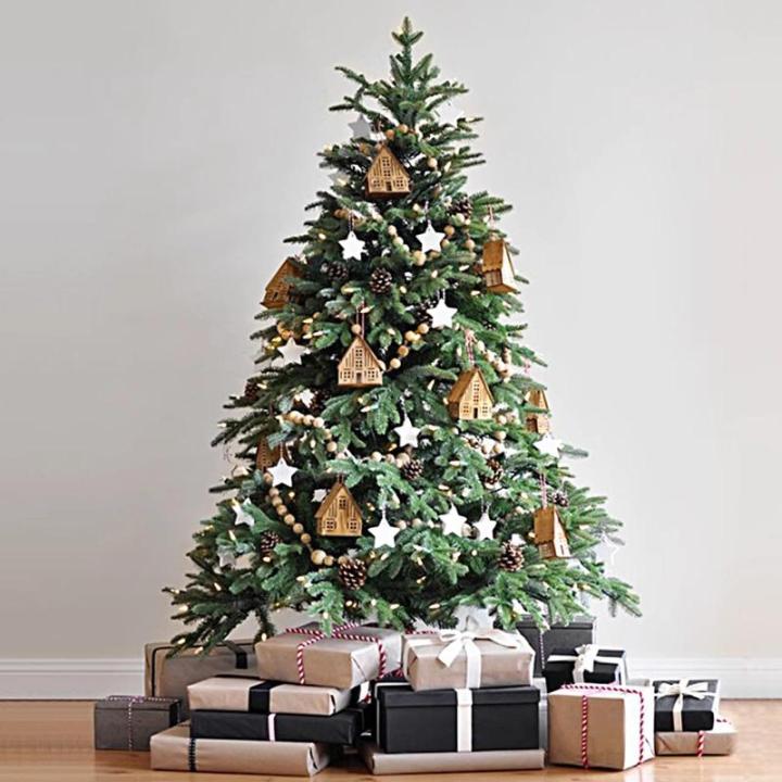 Tannenbaum Künstlich, Künstlicher Weihnachtsbaum mit Warmweißen Lichtern, Zweigspitzen, Metallständer und Aufklappbaren Zweigen for Feiertage, Dekoration(120cm/3.9ft)