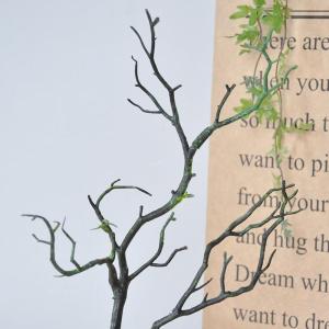 4 Stück Dried Tree Branches Artificial Antler Branch, Simulated Plastic Coral Branch, Plant Twigs Plastic Dry Branches, for Decoration for Christmas Party Various Festivals Home H