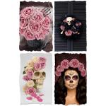 Kunstglitterbloemen, 25 stuks kunstrozen, doe-het-zelf bloemen met steel, voor bruiloft, boeketten, middenstukken, arrangement, feest, babyshower en woondecoratie (roze)
