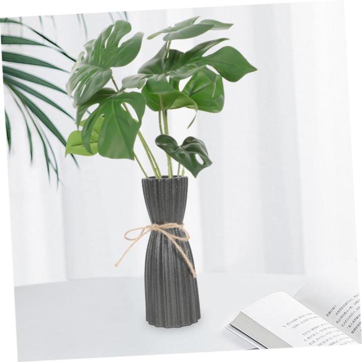 Büro-Faux-Pflanze Lebendiges Monstera-dekor Lebendige Künstliche Pflanze Kunstpflanze Für Den Haushalt Café-dekor Künstliche Monstera-Pflanze Tischplatte Kunstpflanze Plastik 