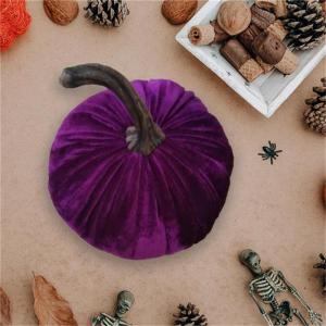 Deko Kür bis Samt Her b st Dekoration Kür bis Her bstdeko Kü rbis Tischdekoration Halloween Erntedankfest Dekoration, Handgemachte Super Weicher Gefüllter Kür bis Thanksgiving
