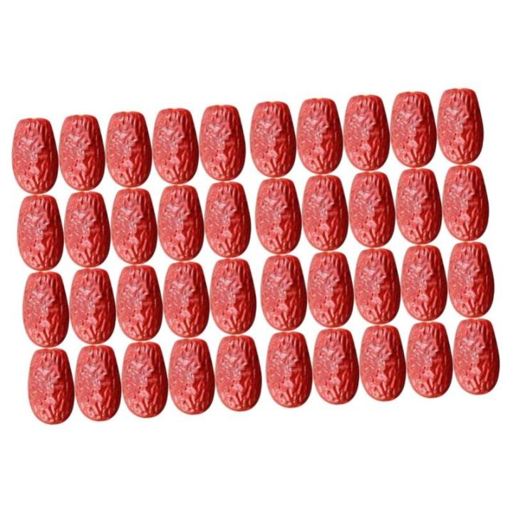 2 Sätze Simulierte Jujube Hochzeitsdeko Hochzeits Dekoration Realistisches Rotes Datum Lebensechte Nussdekoration Realistisches Datum Simulation Getrockneter Jujube 30 Stück * 2