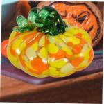 2St Kürbishandwerk Kürbis-Tischdekoration Kürbis im Herbst herbsternte kürbisdekor Halloween Dekoration Herbst Dekoration bastelset Tischdekoration für Zuhause Glasverzierung