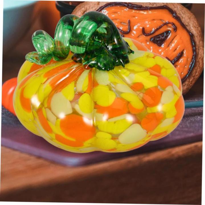 2St Kürbishandwerk Kürbis-Tischdekoration Kürbis im Herbst herbsternte kürbisdekor Halloween Dekoration Herbst Dekoration bastelset Tischdekoration für Zuhause Glasverzierung