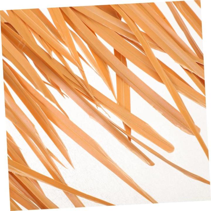 2 Stück Stroh Dekoration Rasen Dekor Simulierte Strohmatte Dekoratives Strohdach Strohdach Gartendekoration Lebensechte Stroh Simulation Stroh Ornament DIY Künstliches