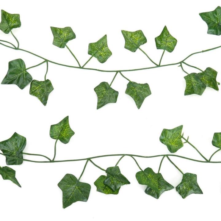 Kunstklimopslinger 2 meter, 12 stuks, , balkonplanten, decoratie, hangslinger, voor bruiloft, kantoor, keuken, tuin, feest, wanddecoratie