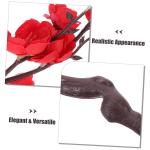 2st Simulation Pflaumenblüte Blumenvase Rosenstrauß Einmachgläser Dekoration Blumenstrauss Blumenstrauß Gefälschtes Pflaumenblütenornament DIY Pflaumenblüten-dekor Plastik R