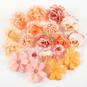 , 20 stuks, , mini-bloemkoppen voor bruiloft, thuis, knutselen, scrapbooking, decoratie