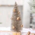 Kerstbomen voor op tafel, kerstboom, miniatuur dennen kerstbomen, NI dennenboom klein, NI groene kerstboom met sneeuweffect, tafeldecoratie