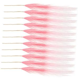 10st -Dekoration Layout-Requisiten Schilf Für Vase Schilf Arrangements Für DIY Gefälschte Pampas Schilf Für Blumenstraußdekor Gefälschte Schilfsträuße Schilfdekore Stoff