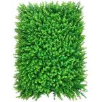 12 stuks plantenwand, kunstheg, gazonmat, , paneel, doe-het-zelf wand, inkijkbescherming, 60 x 40 x 4 cm