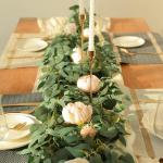 2 stuks kunstmatige eucalyptus slingers stam bladeren takken, 15 voet nep eucalyptus bladeren wijnstokken voor bruiloft tafel achtergrond boog muur decor deuropeningen decoratie bi
