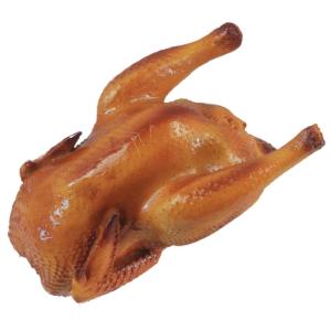 Braten Hühnchenmodell, gefälschte gekochte Truthahnhuhn Künstliche Lebensmittelmodell, Weihnachten gefälschte Lebensmittel Requisiten für Küchenparty Display Dekoration Ornam