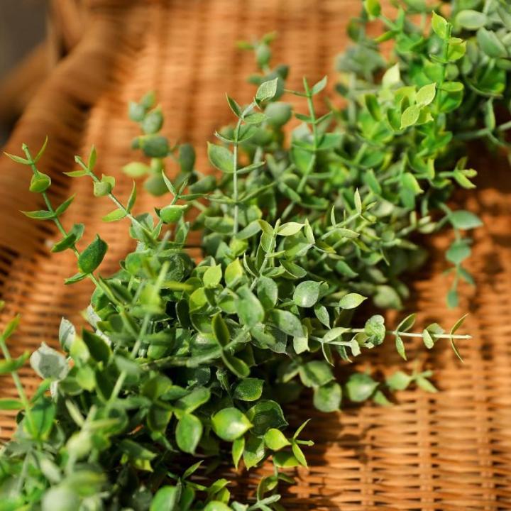 3Pcs Kunstmatige Eucalyptus Garland Wijnstokken 6FT Kunstmatige Opknoping Planten Faux Eucalyptus Bladeren Zijde planten kunstmatige groen slinger voor Bruiloft Party Home Decor