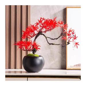 Künstlicher Bonsai-Baum Simulierte Willkommens-Kieferndekorationen im chinesischen Stil, Zypressen, kleine Pflanzen, Wohnzimmer, Heimdekorationen, künstliche Kiefer, Bonsai Küns