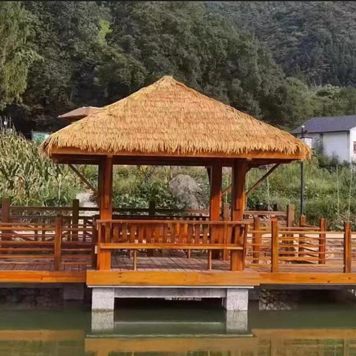 Künstliche Mexikanische Strohrolle, Künstliches Strohdach, Künstliche Palmenstrohrollen, Simulation Strohfliesen, Gefälschtes Stroh, Synthetisches Strohdach, Für Bar Garten Te