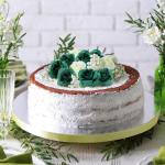 Kunstbloemkoppen, 50 stuks, kunstbloemen, rozen, voor bruiloft, feest, decoratie, doe-het-zelf (diameter 4 cm, groen)