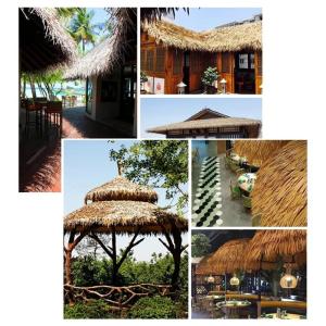 Simulation Thatch Tile Plastic Natural Wild Fake Straw Artificial Fake Thatch Straw Dekoration Bauernhaus Traufe Stroh Pe Flame Retardant Plastic (Farbe: Gelb A,Größe: 1St)