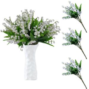 , 6 stuks, zoals echte madeliefjes, , decoratieve bloemen, kleine bloemen, knutselen voor tuin, bruiloft, feest, huis, doe-het-zelf 1304