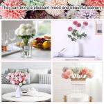 8 stuks boeket, , boeket, decoratie, roze, oranje, wit, paars, dahliabloem, hortensia, voor decoratie, bruiloft, huis, kantoor, feest, café