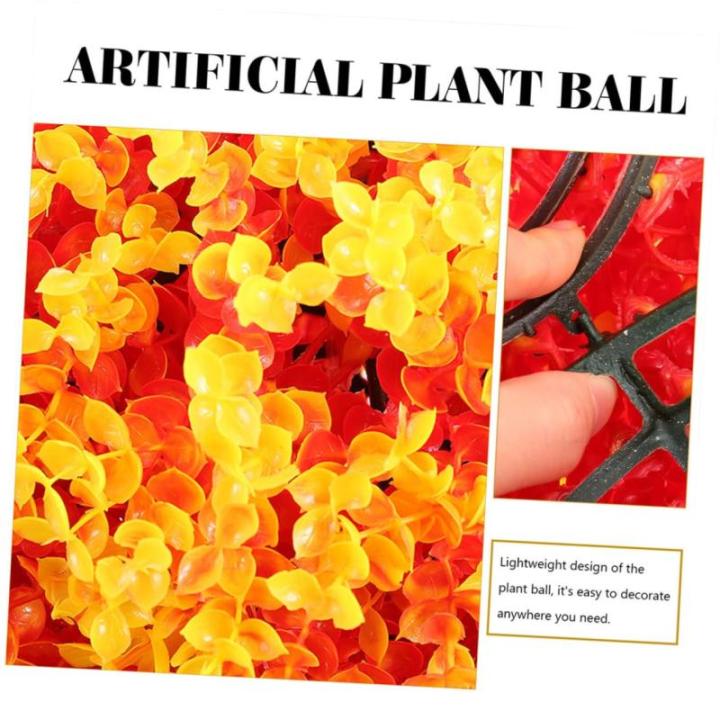 2 stuks eucalyptus grasbal kunstgras bal kunstgras bal nep buxus ballen kunstmatige buxus ballen kunstmatige buxus ballen kunstbladeren kunstgras bal plastic huishouden