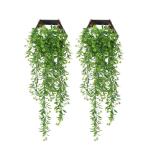 YGSAT 2 PCS Hanging Garland Vine Flower Trailing Bracket plant| Artificial Ivy|Artificial Flowers Fake Wisteria Office Decoration Home Decoration Party Decoration Wedding Decoratio