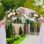 Empfang Seiden Tulpen Arrangements Hochzeit Gemischte Pfingstrosen Willkommensschild Veranstaltungsverzierungen