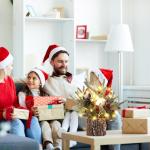 Kleiner Weihnachtsbaum mit Beleuchtung, 30cm Mini Weihnachtsbaum Weihnachtsdeko Beleuchtet Künstlicher Weihnachtsbaum LED Weihnachtsbeleuchtung Klein Tannenbaum für Weihnachten D
