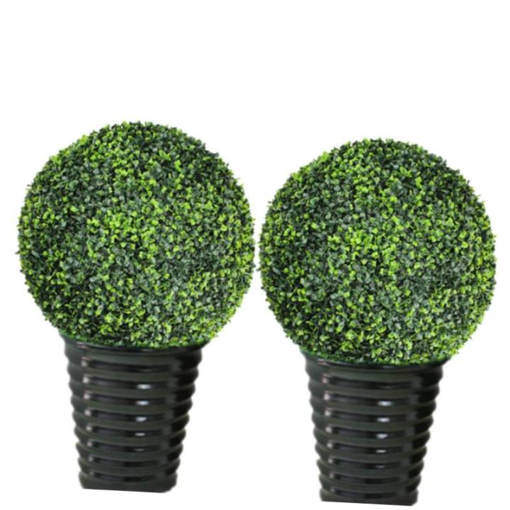 5 STK Kunststoff Blumen Kugelst Änder Unechter Topiary-Ball Künstliche Formschnittkugel Pflanzengestell Regalrahmen Aus Kunstrasenkugeln Künstliche Pflanzen Blumenhalter Plastik