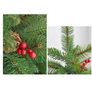Weihnachtsbäume Desktop-Weihnachtsbaum-Weihnachtsbaumdekoration, Geeignet for Familienfeiern Im Innenbereich Weihnachtsbaum Künstlich(90cm)