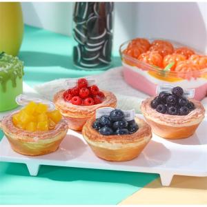 Nep Cake Kunsttaart 8 Stuks Simulatie Dessert Kunstei Taart Nep Dessert Simulatie Ei Taart Realistisch Eten (A)