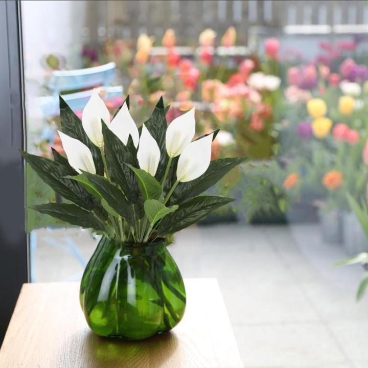 Kunstblüten Flower Kunstblumenstrauß Blumensträuße Blumen Blümchen Kunstblumen Dekoblumen Bouquet Blumenstrauß für Hochzeit Haus Tischdeko 1510