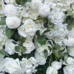 Hintergrund Blumenwand Simulation Blumenhintergrundwand, Künstliche Wand Blumen Hintergrund 3D Seide Hortensie Blumen Panel Für Foto Hintergrund Home Party Hochzeit Hintergrund D
