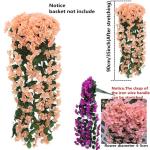 , blauweregen, aan de muur, hangende bloemen, voor bruiloften, thuis, tuin, feest