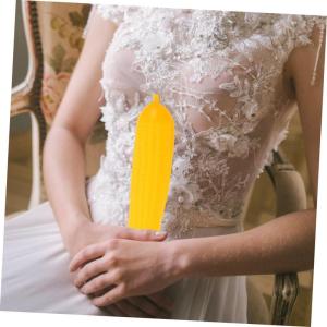2 Sätze Simulation Mais Gemüse Foto Prop Spielzeug Künstliche Nahrungsstütze Kunstmais Für Tischdekoration Kunstmais Für Hausdekoration Maissimulationsmodell Plastik 3 Stück