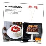 2St Blumenstab würfelunterlage einhelll LEDs Leuchtmittel lichtwärts Beliebt DIY-Fan-Pick 2022 Cupcake-Picks Material für Blumenarrangements fächerförmiges Dekorpick Plastik 