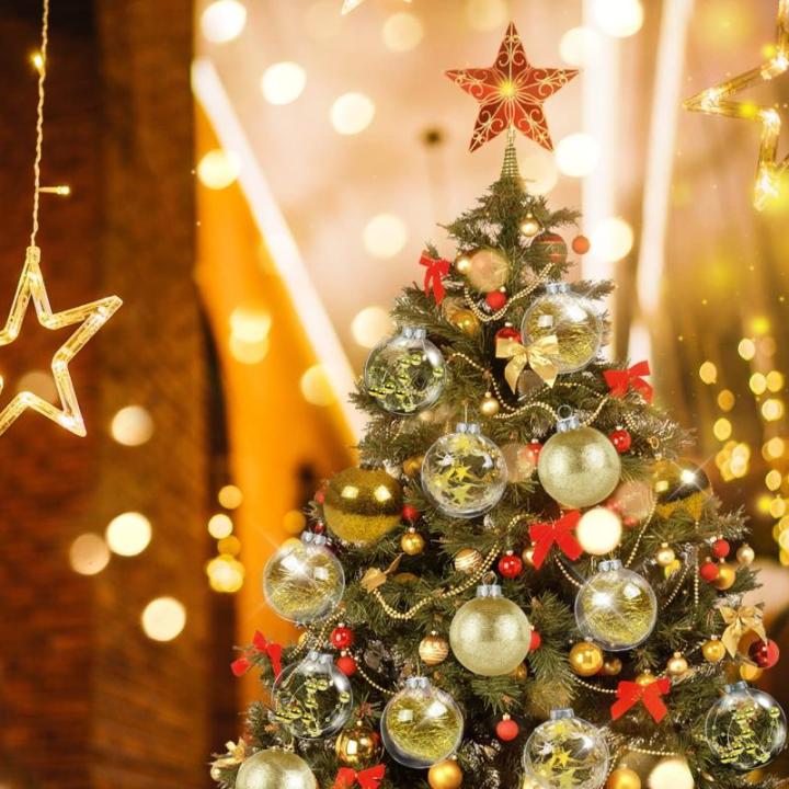 , goud, 24 x , kerstboomversiering, kerstdecoratie voor kerstfeest