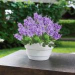 Boeket van , 35 cm, hyacint, boeket met lange steel, kunsthyacint bloemen voor thuis, tuin, bruiloft, tafel, decoratie, 1408