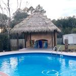 Simulatie strobaksteen dak kunststro dak, PE-materiaal, dus niet bederfelijk, geen onderhoud is gemakkelijker, voor Tiki-bar-tuinen, terraspak, Mgazebos-muur (maat: 6 stuks, kleur: