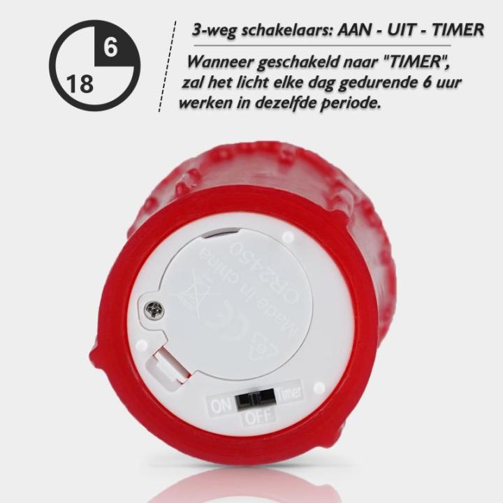 Set van 4 rode vlamloze votief kaarsen echte wax druipend ontwerp, LED Faux batterij aangedreven theelicht kaarsen met timer voor Kerstmis en Advent, batterijen inbegrepen - D 5 cm
