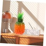 3st Simulierte Ananas-Ornamente Künstliche Ananas Ananas-Statue Künstliches Ananas-Modell Künstliche Früchte Falsches Obst Obstdekor Für Die Küche Simuliertes Obst Harz Orang