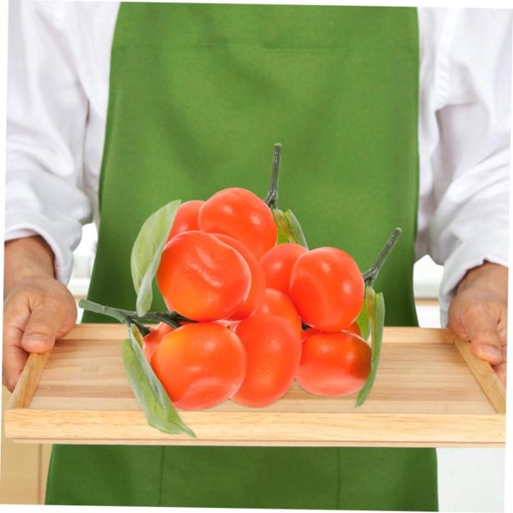 3 Sätze Simulation Orange Gefälschte Zitronen Obst Orange Spielzeug Dekorative Frucht Orange Küche Obst Photogratpy Requisiten Obst Fotografie Prop Obst Pflanzen 5 Stück * 3