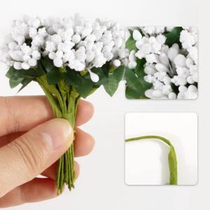 144 stuks , stofblaadjes om te knutselen, , kleine decoratie, bloemen, stofblad met bladeren, bloemenstempel, stoffen bloemen voor bruiloft, feest, uitnodiging, gastgeschenk, wit