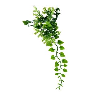 Plantenwand, kunstplant voor wandmontage, 50 x 50 cm, wandtuin, kunstplant, decoratie voor muur, balkon en tuin, afstandsbediening (16 stuks = 4 m²)