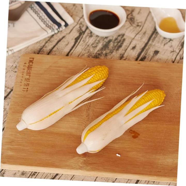 12 STK Mini-Kunstmais Künstliche Pflanze künstliches Popcorn plastikbeutel plastiktasche Gemüse Pflanzendekor künstlicher Mais gefälschter Mais Miniatur Kleidung Maiskolben Mo