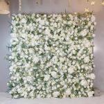 2 M * 2 M / 6,5 * 6,5 FTKünstlicher Blumenhintergrund Wandstoff Hintergrund Blumenwand, Blumenarrangement Blumenwandpaneel-Set, Seidenhortensien-Blumenpaneel Für Fotohintergrund(