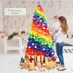Weihnachtsbaum künstlicher Baum, Künstlicher Regenbogen-Weihnachtsbaum