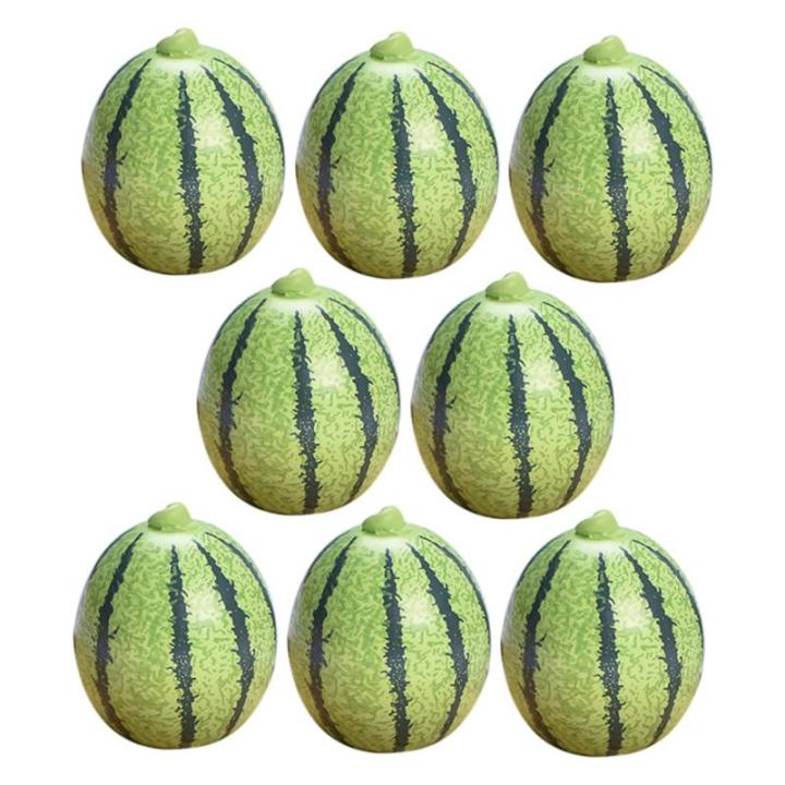 5 Sätze Künstliche Früchte Künstliche Frucht Künstliches Lebensmittel-küchenspielzeug Kunstobst Spielzeug Für Kinder Layout-szenendekor Mini-früchte Harz Green 8 Stück * 5