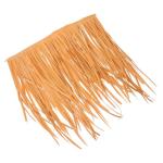 2 Stück Stroh Dekoration Rasen Dekor Simulierte Strohmatte Dekoratives Strohdach Strohdach Gartendekoration Lebensechte Stroh Simulation Stroh Ornament DIY Künstliches